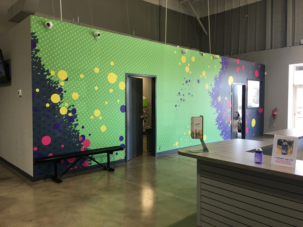 Custom Interior Wall Wraps for Office in Charlotte, NC