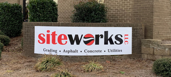 Siteworks Outdoor Wall Signs in Charlotte, NC