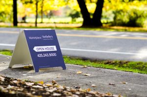Customized sidewalk signs for your business in Charlotte, NC