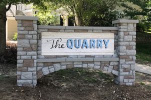 The Quarry Monument Signage in Charlotte, NC