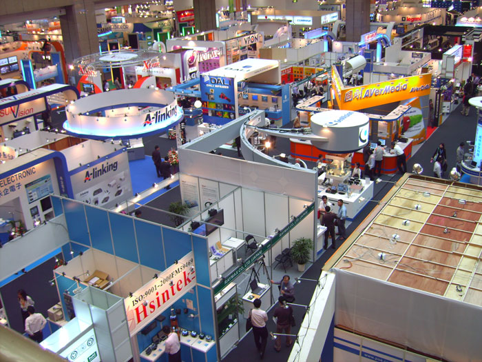 Custom trade show displays and booths for promotion