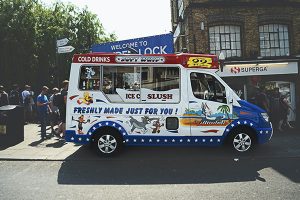 Soft Whip food truck wraps in Charlotte, NC