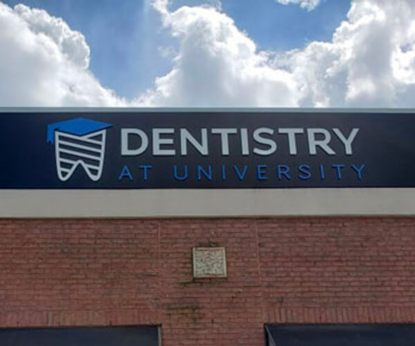 Custom Building Signs for Dentistry in Charlotte, NC