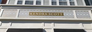 Kendra Scott Outdoor Signs by QC Signs Charlotte