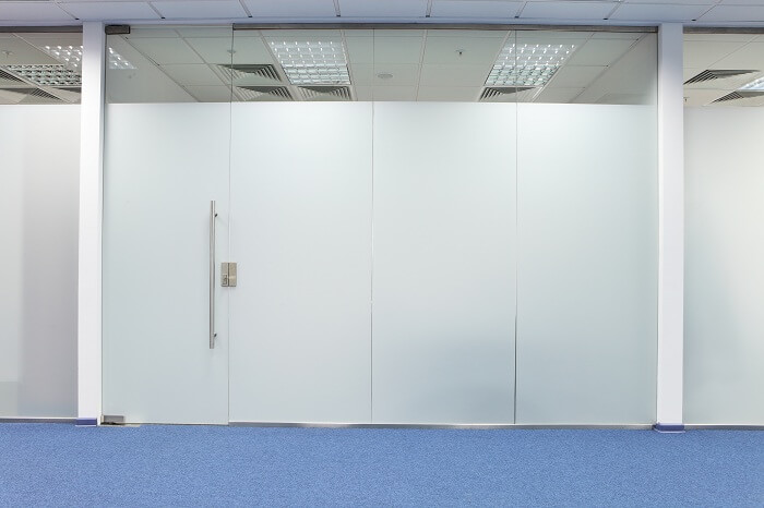 Custom Frosted Window Films for Office