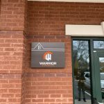 Warrior Workspace Outdoor Signs Made in Charlotte, NC
