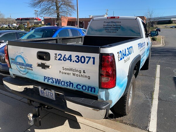 Charlotte SUV Wrap for Pro Pressure Solution in Charlotte, NC