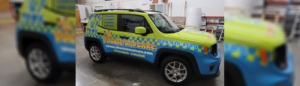 Doggie’s Day Care Vinyl Color Change Wraps for Car in Charlotte, NC