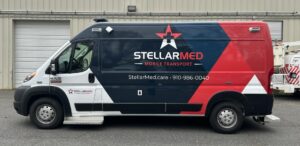 StarMed Ambulance Full Vehicle Wrapping in charlotte, NC