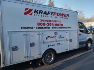 Attractive kraftpower vehicle wraps for business in Charlotte, NC