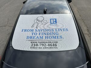 Therealrn custom graphics for car in Charlotte, NC