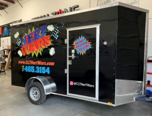 Custom wrap & graphics for Nerf Wars in Charlotte, NC